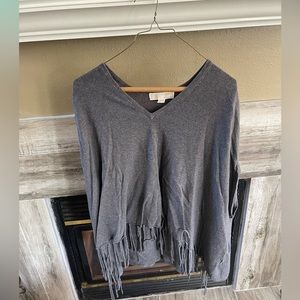 Michael Kors poncho with armholes🩵